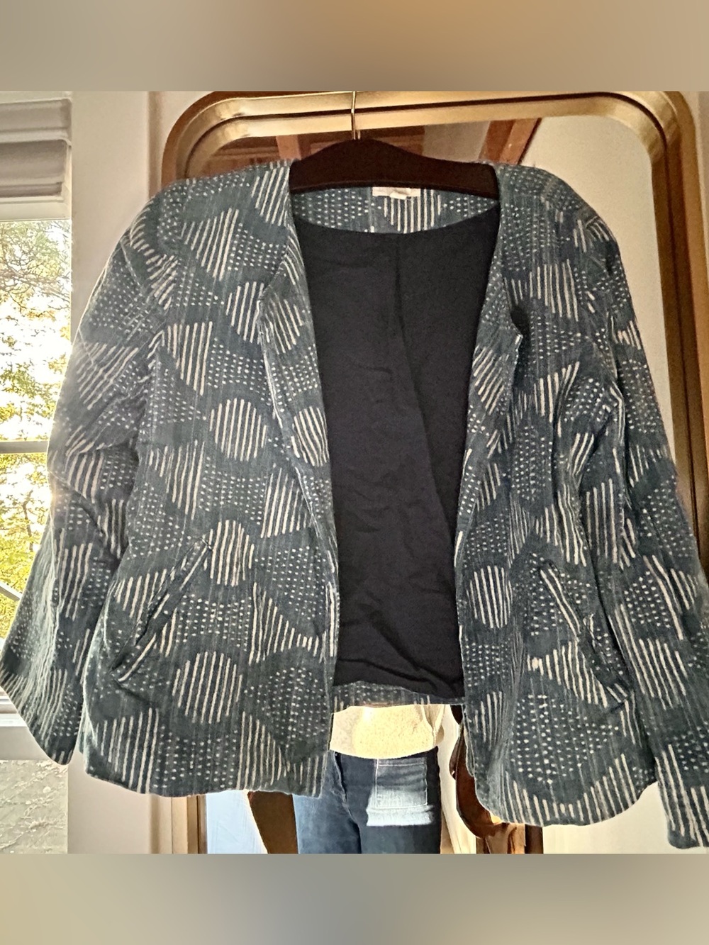 Vintage Blue Eileen Fisher Blazer